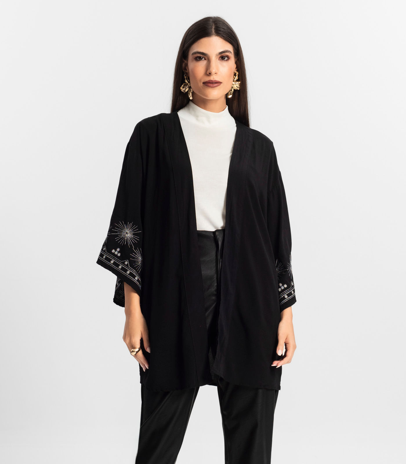 Kimono Feminino Endless Preto