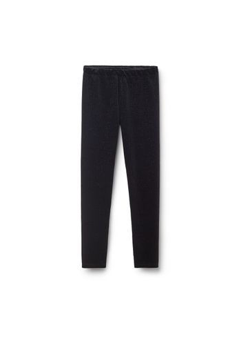 Calça Em Veludo Com Strass Infantil - Preto 3/4 ANOS / Preto