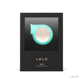 LELO SILA SONIC CLITORAL MASSAGER - AQUA azul