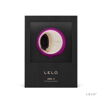 LELO ORA 3 DEEP ROSE - MASSAGEADOR CLITORIANO roxo