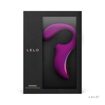 LELO ENIGMA - DEEP ROSE - MASSAGEADOR SÔNICO DE DUPLA AÇÃO roxo