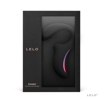 LELO ENIGMA - BLACK - MASSAGEADOR SÔNICO DE DUPLA AÇÃO preto