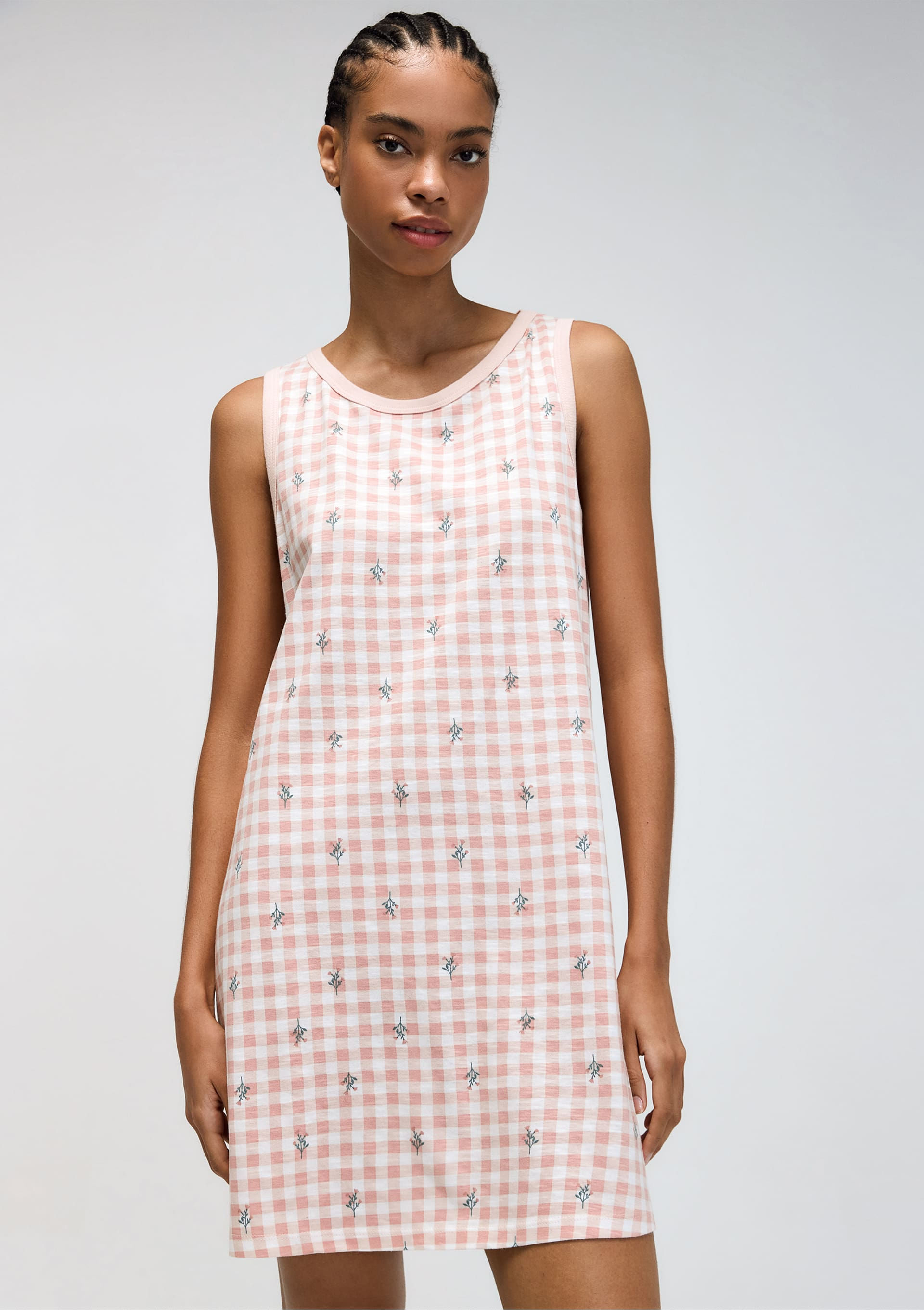 Camisola Estampada Em Malha Flamê