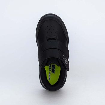 Tênis Infantil Kidy Usefull College Calce Fácil Preto 25 / Preto