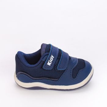 Tênis Infantil Masculino Kidy Colors Azul Marinho 16 / Azul Marinho