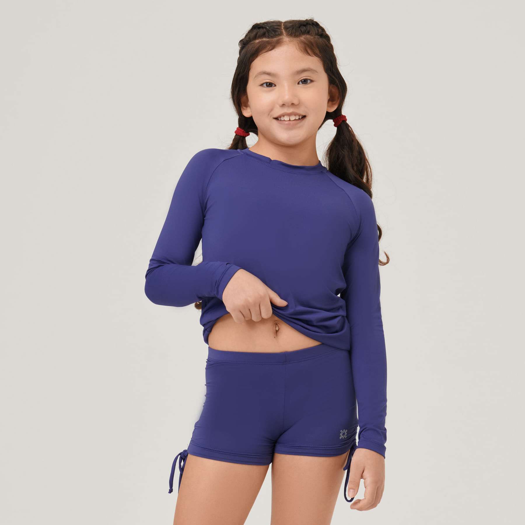 Sunkini UV Infantil Com Proteção Solar Marinho