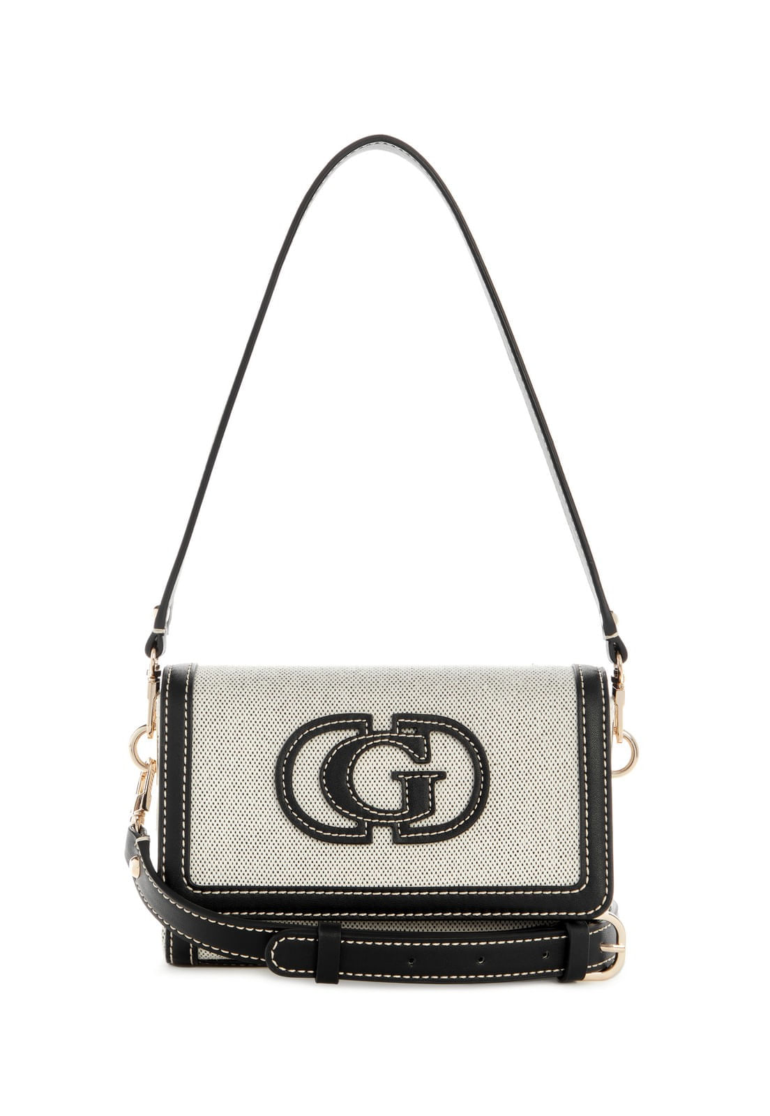 Bolsa Sebina Flap Shoulder Bag Preto