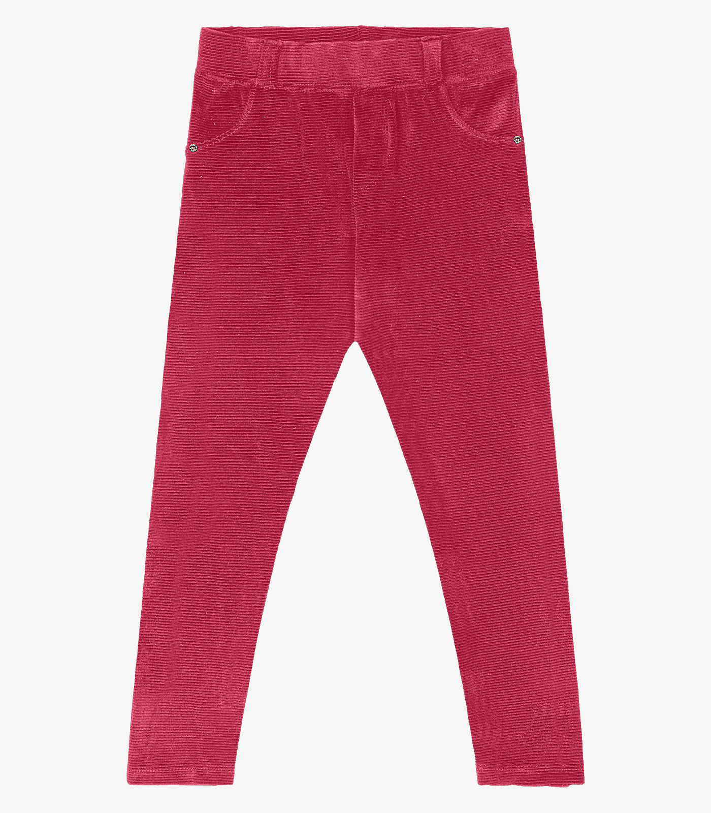 Legging Infantil Veludo Trick Nick Vermelho