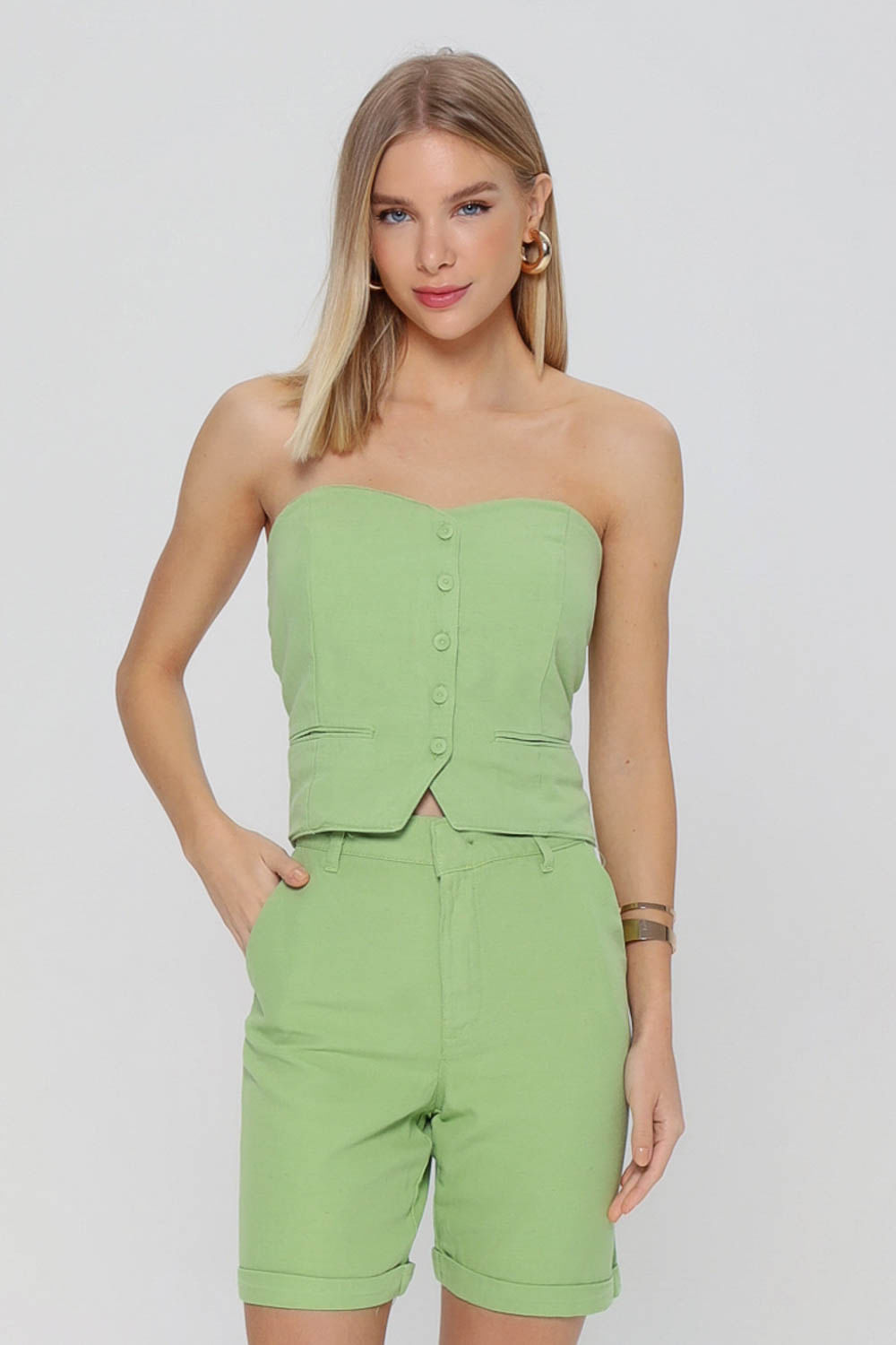 CROPPED NATURAL CHIC