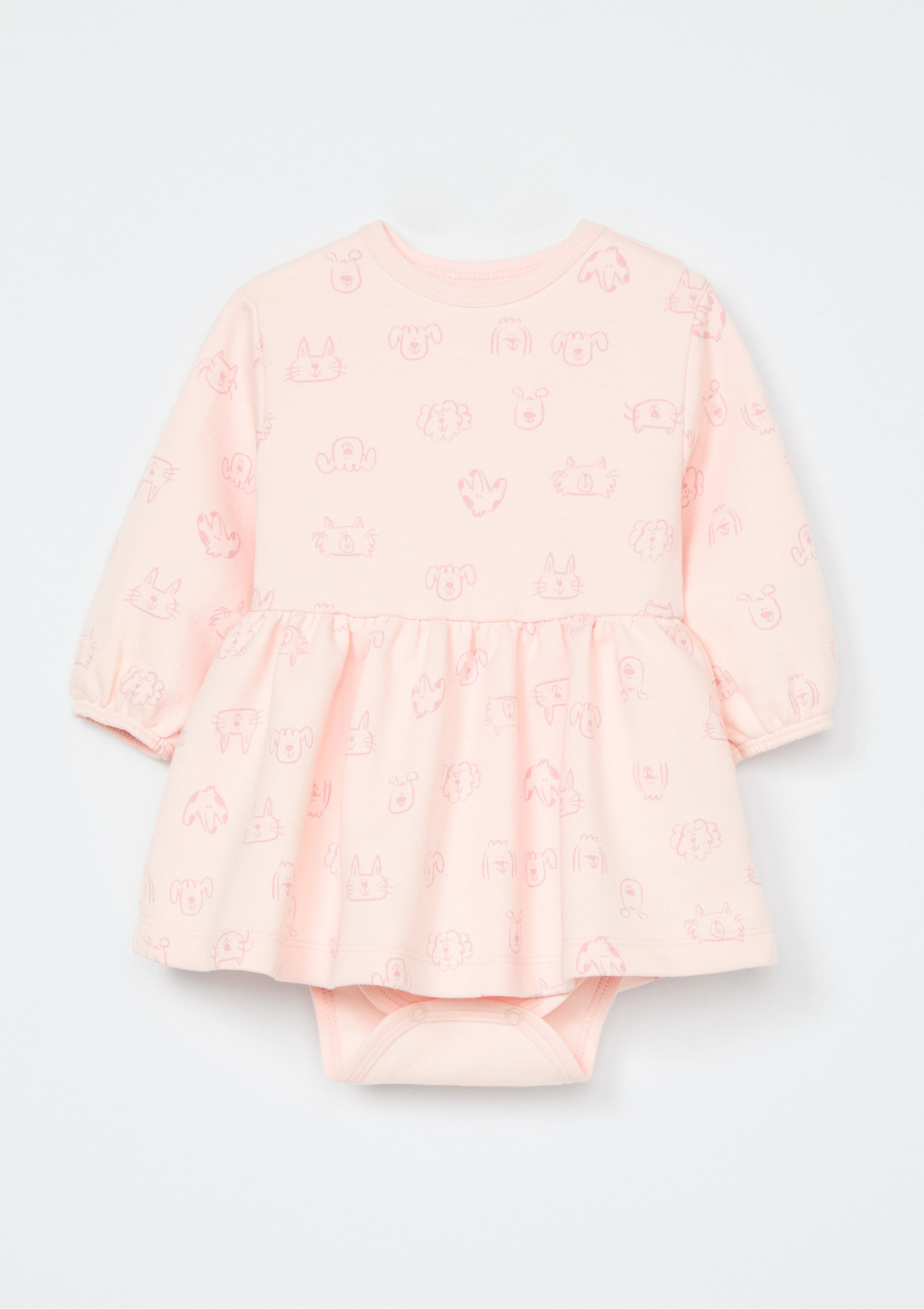 Body Vestido Bebê Estampado