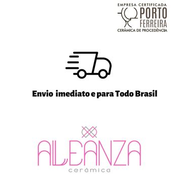 Travessa Pines Natal 34cm em Cerâmica Alleanz