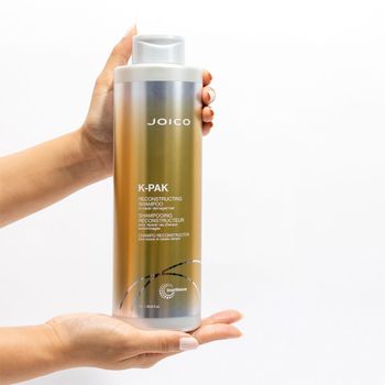 Kit Joico K-PAK Reconstrutor Deep Luster Salon Máscara Oil (4 produtos)