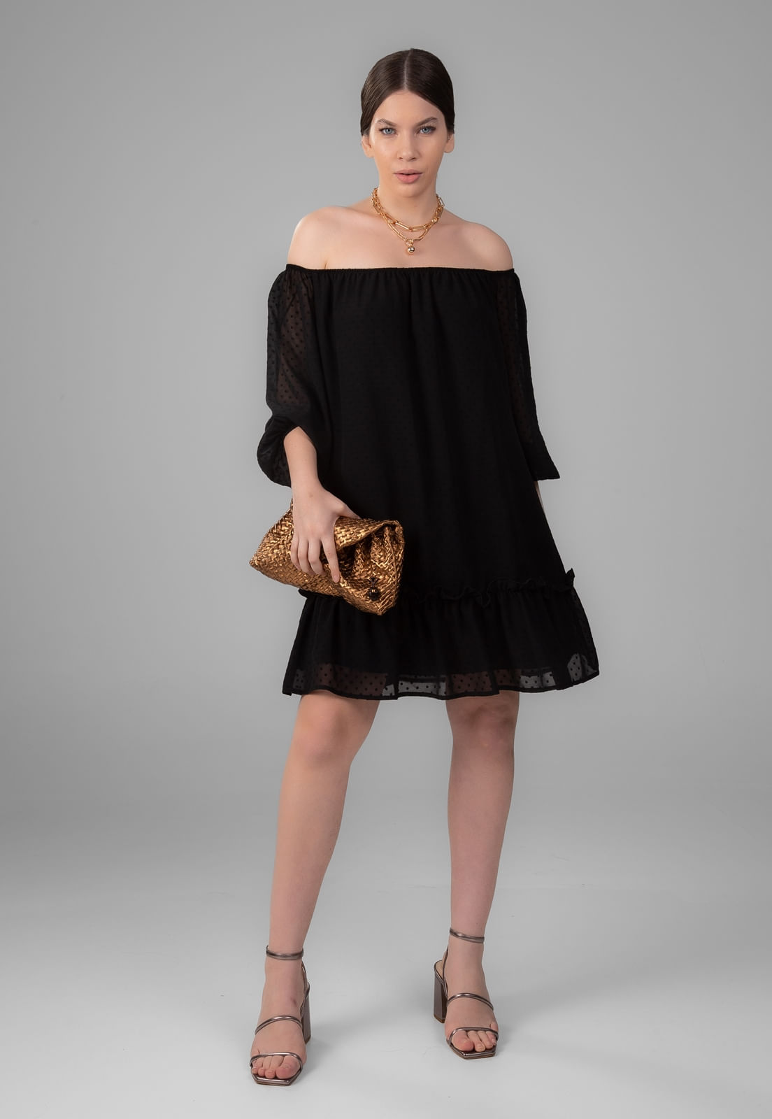 VESTIDO TRAYMON OMBRO A OMBRO