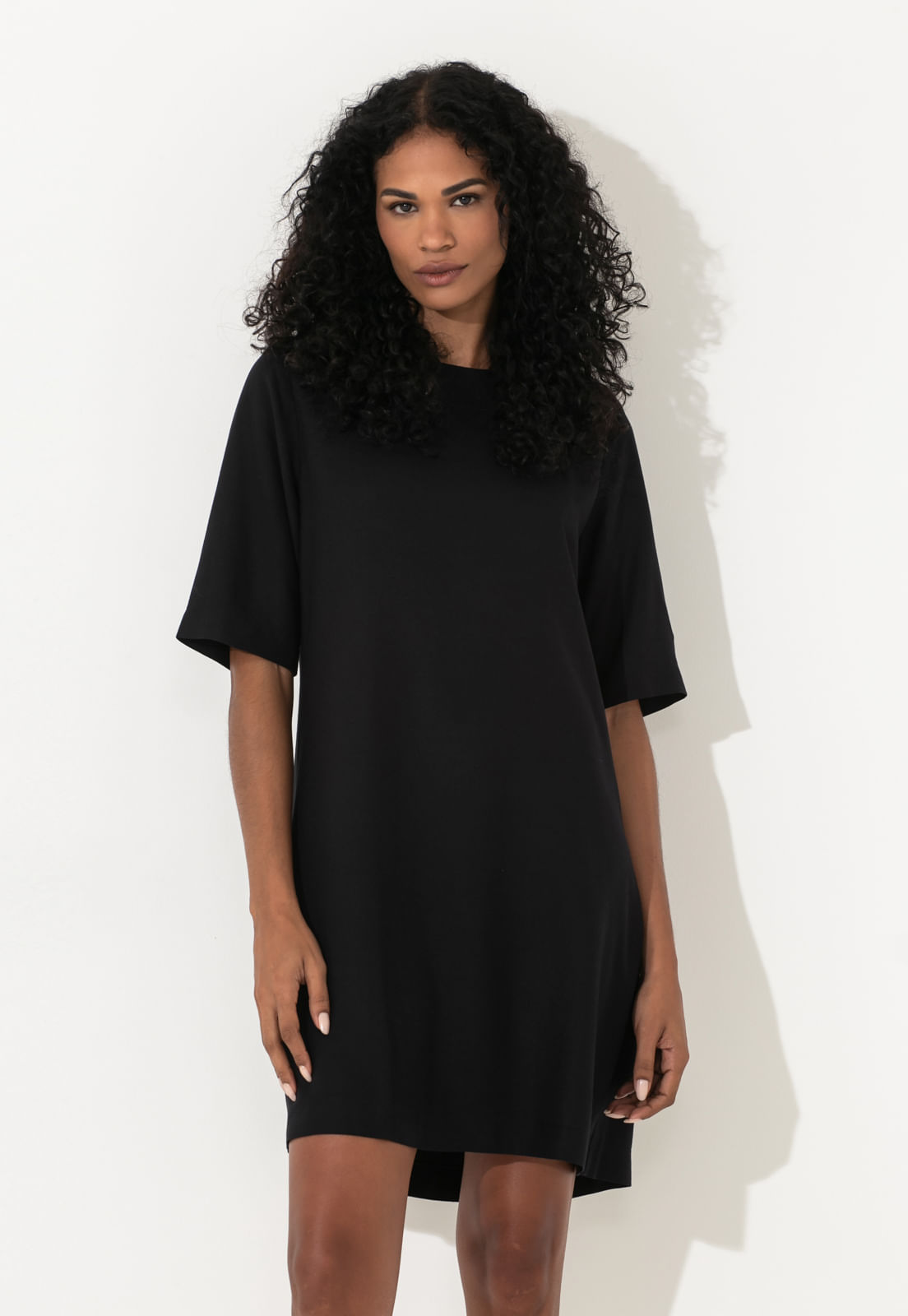 VESTIDO CURTO TRAYMON FLUÍDO