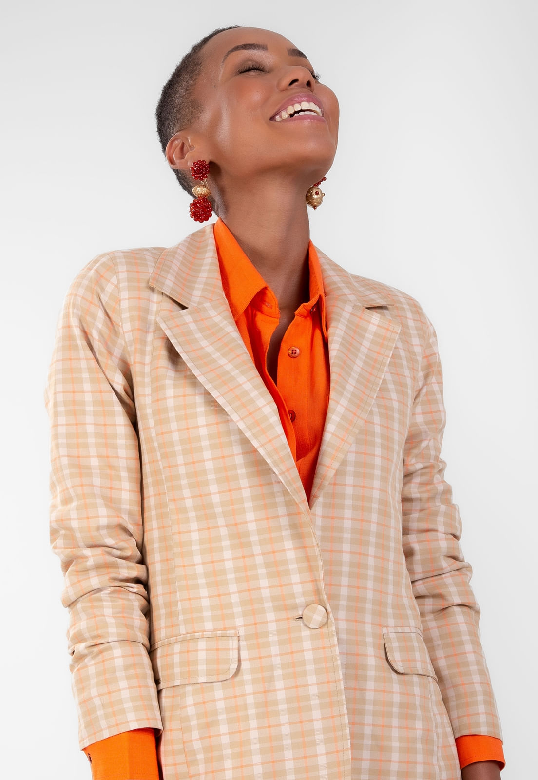 BLAZER TRAYMON XADREZ