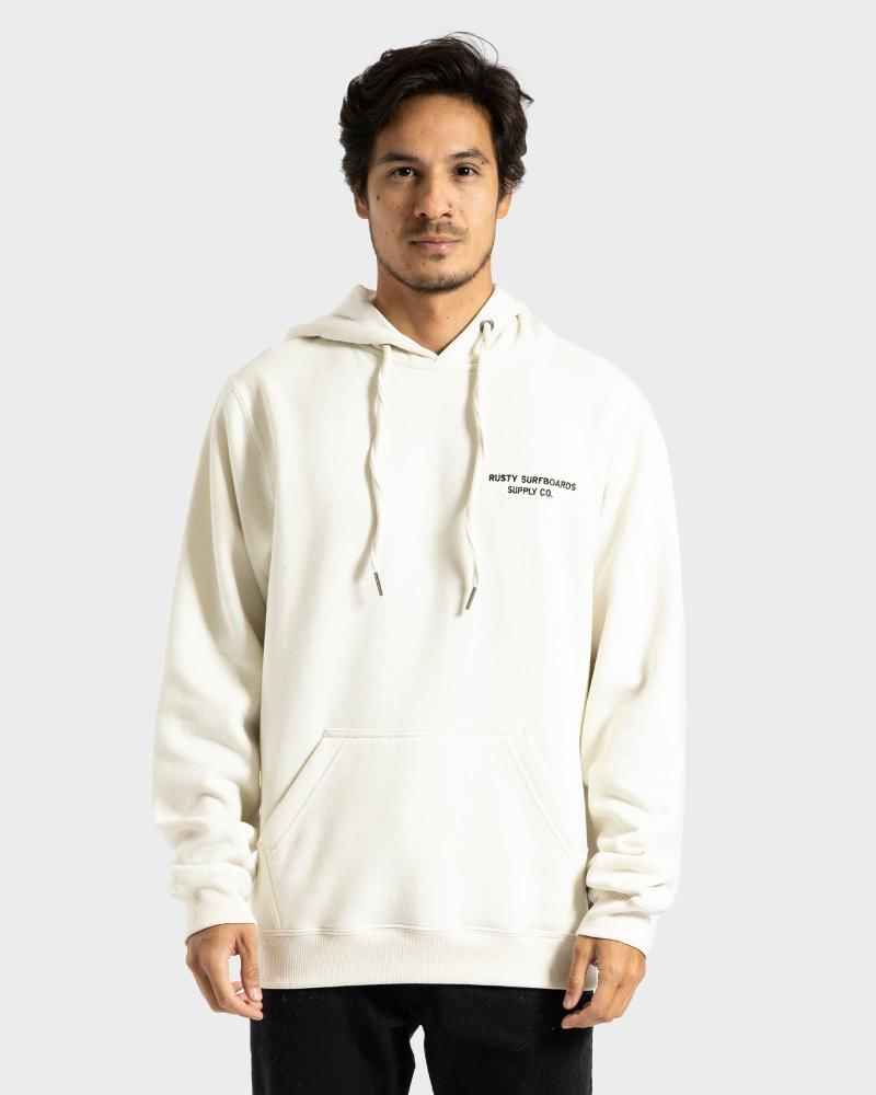 Moletom Canguru Rusty Natty Off White