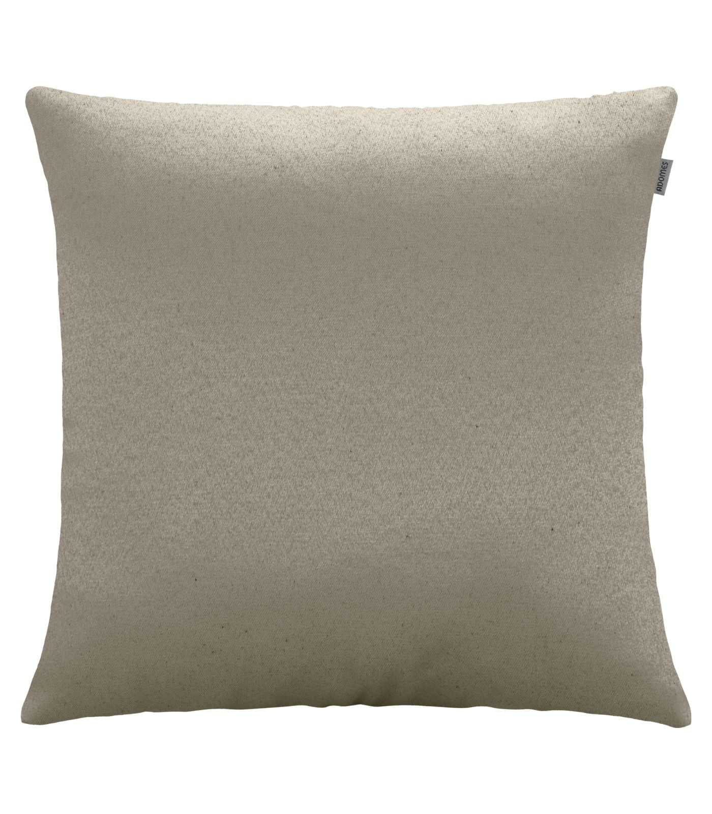 Capa De Almofada Jacquard Liso Adomes Bege