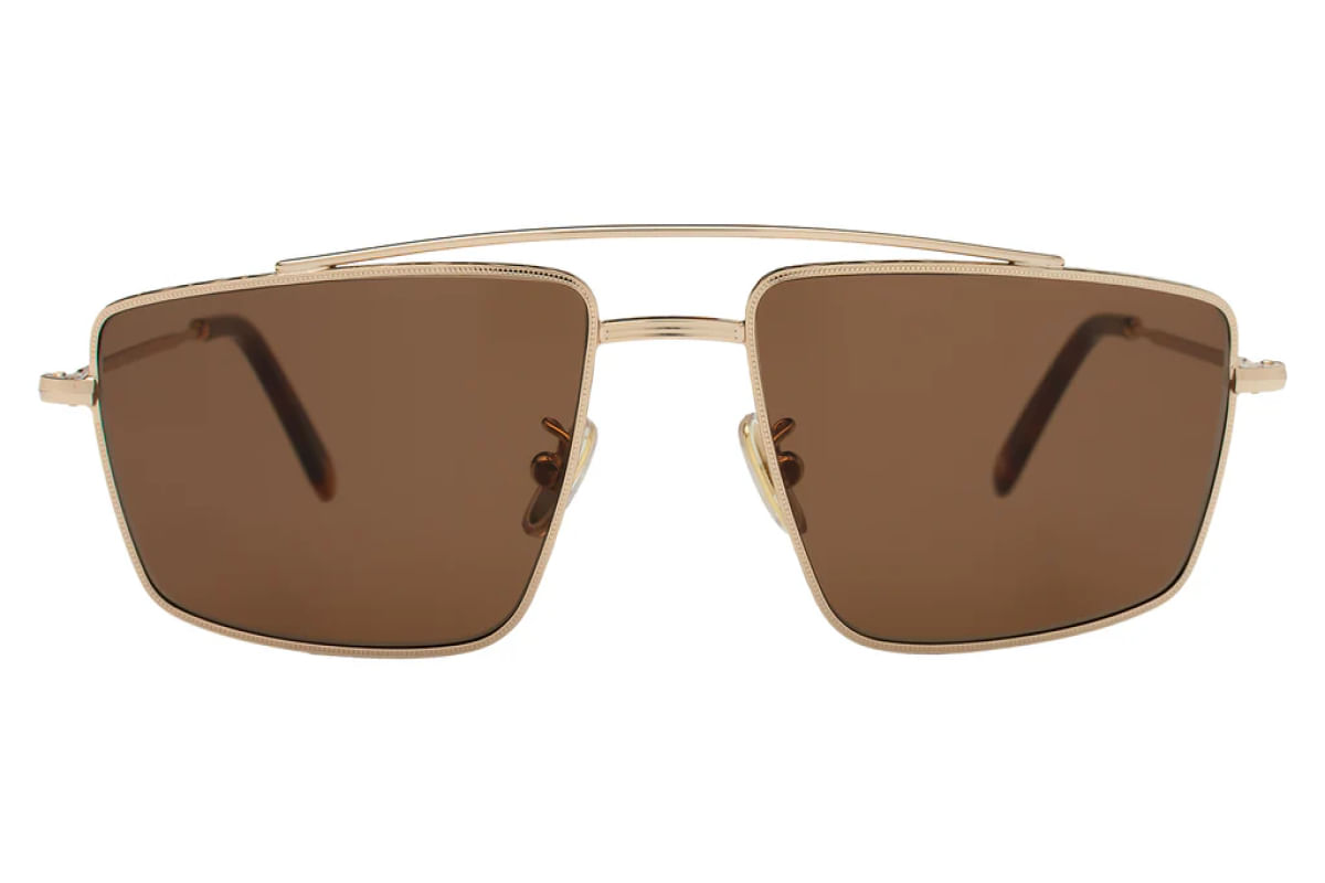 Illesteva Jane Rose Gold w/ Brown Lenses