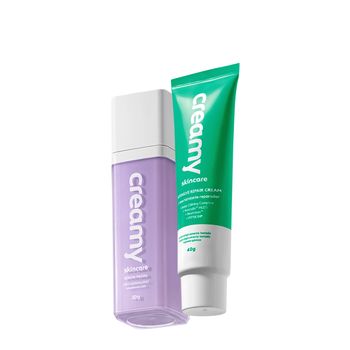 Kit Creamy Skincare Pro-Adapaleno Sérum Creme Reparador (2 produtos)