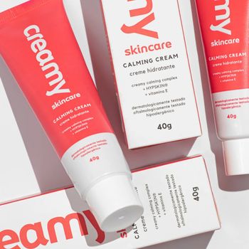 Kit Creamy Pro-Adapaleno Calming Cream Sérum Creme Facial (2 produtos)