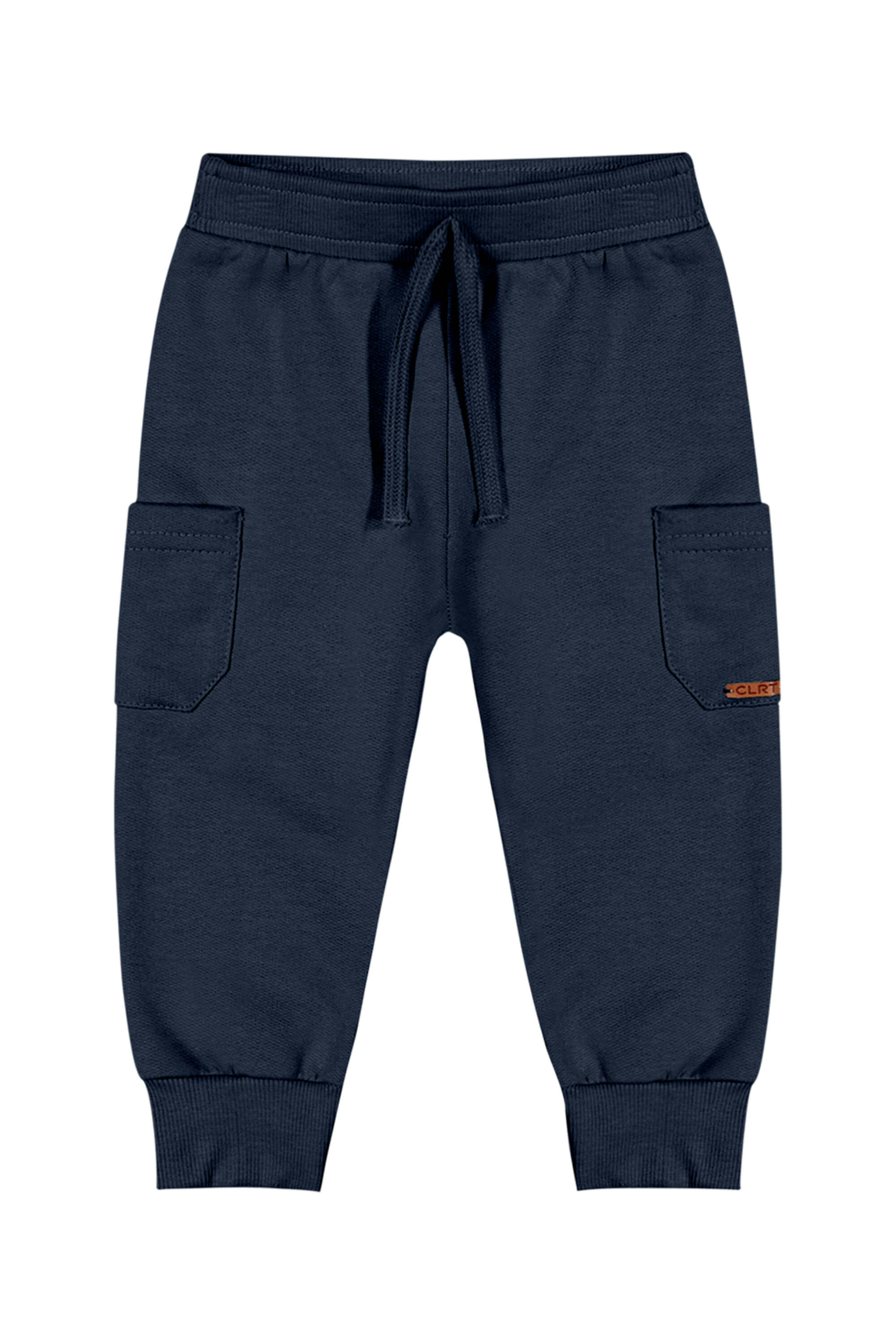 Calça Jogger Bebê Menino Com Bolsos Colorittá Azul