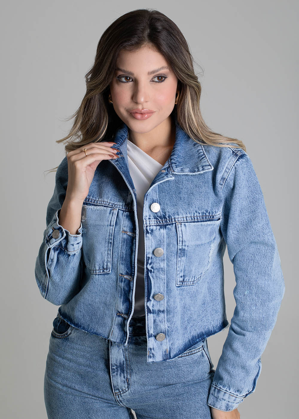 Jaqueta Jeans Sawary - 278601