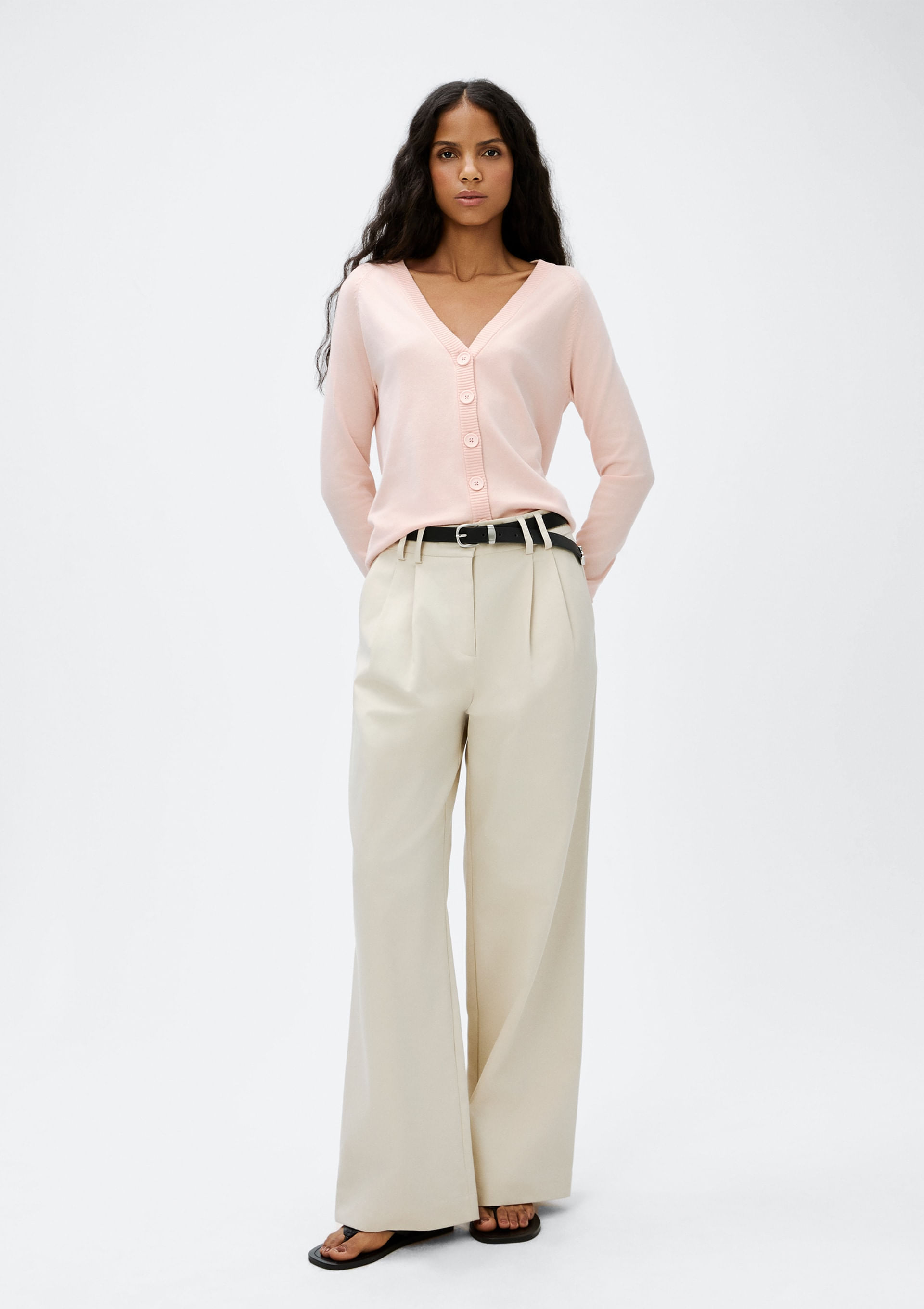 Cardigan Feminino Em Tricô