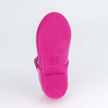 Sapatilha Infantil Bailarina Kidy Flores Borboleta Pink 22 / Pink