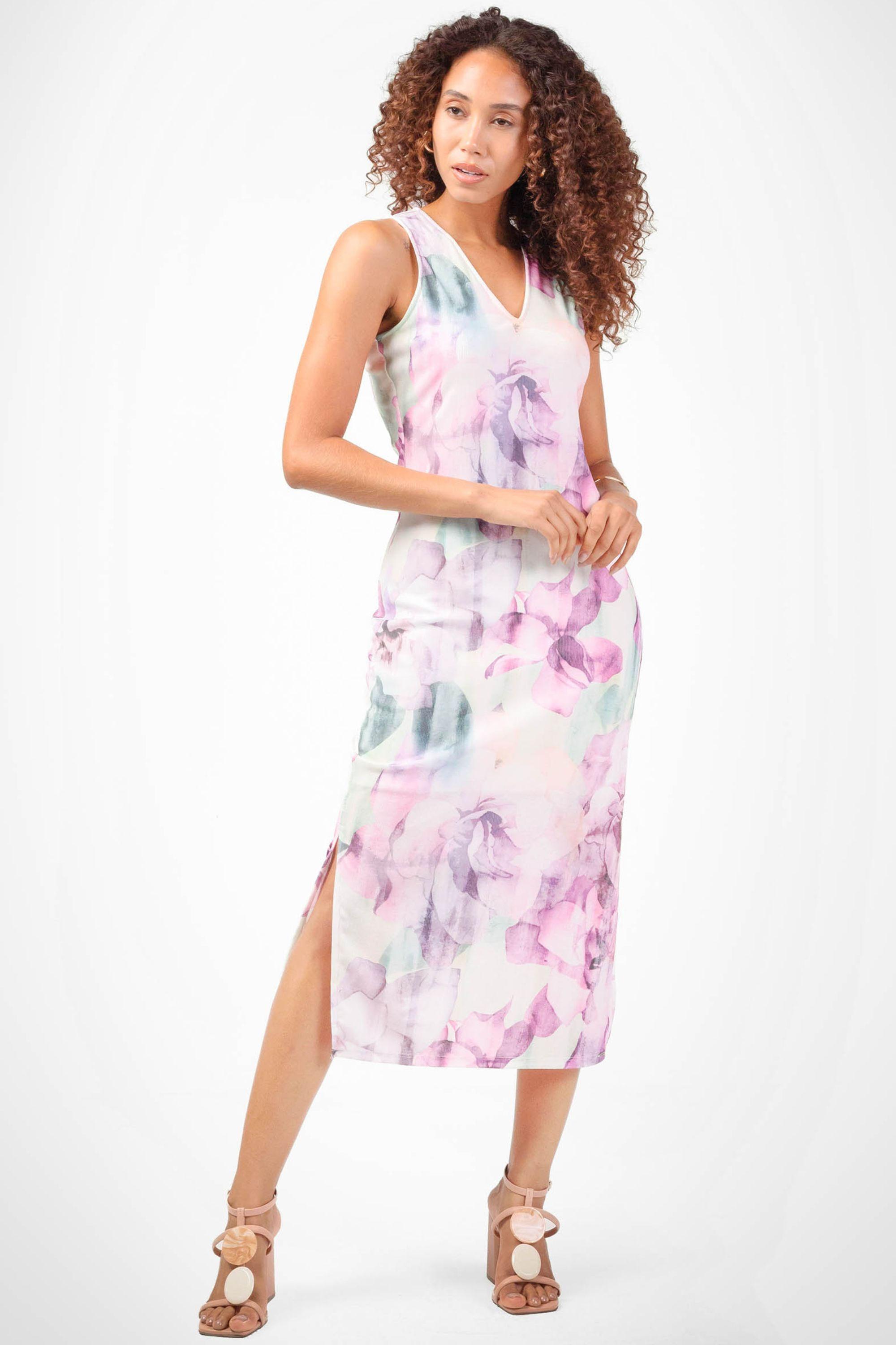 Vestido Feminino Sublimado Marialícia Verde
