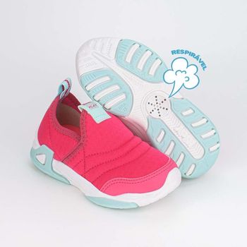 TENIS KIDY PLAY PINK/VERDE ACQUA- Kidy 25 / Pink