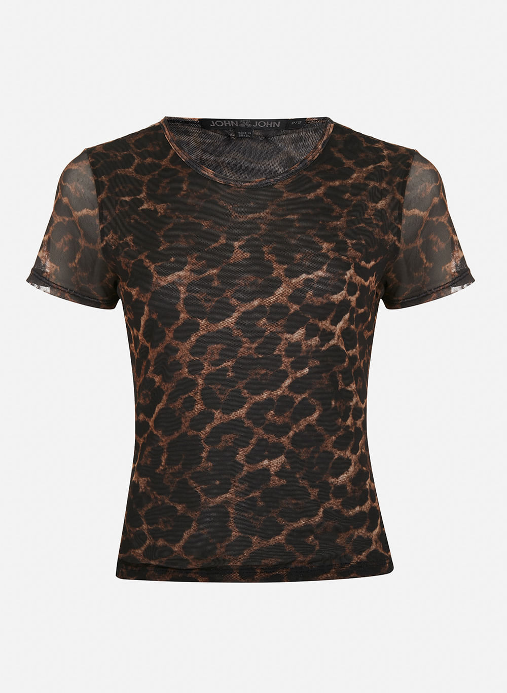 Blusa Justa Jaguar John John Feminina