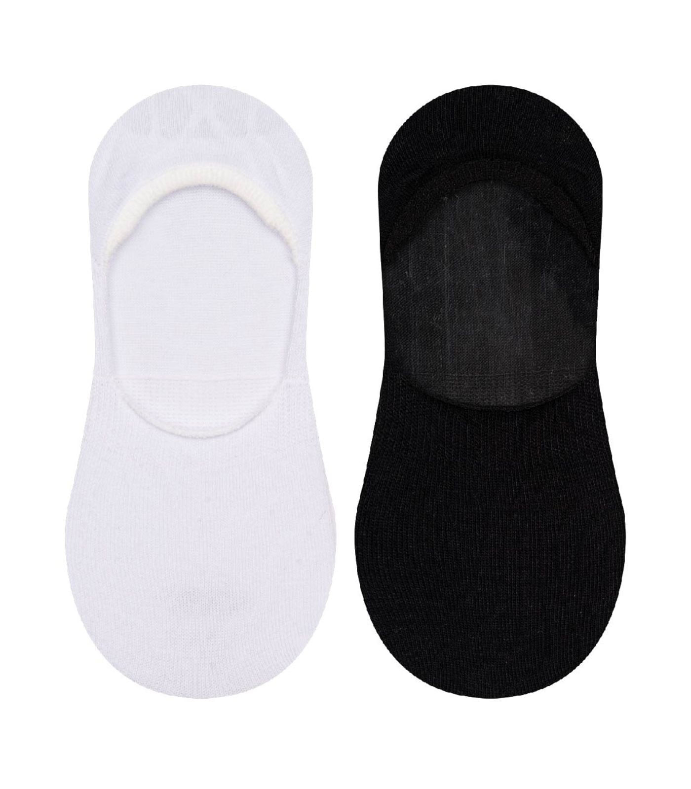Kit 2 Pares De Meias Invisiveis Cia Da Meia Branco
