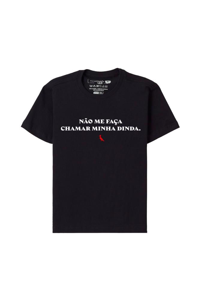 Camiseta Estampa Chamar Dinda Reserva Mini