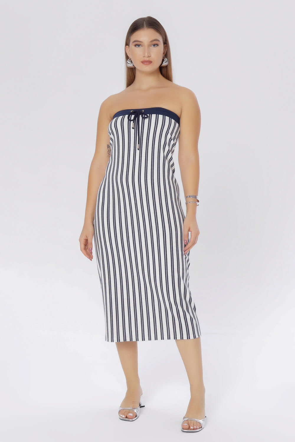 SAIA/VESTIDO NAVY MAIS GATA
