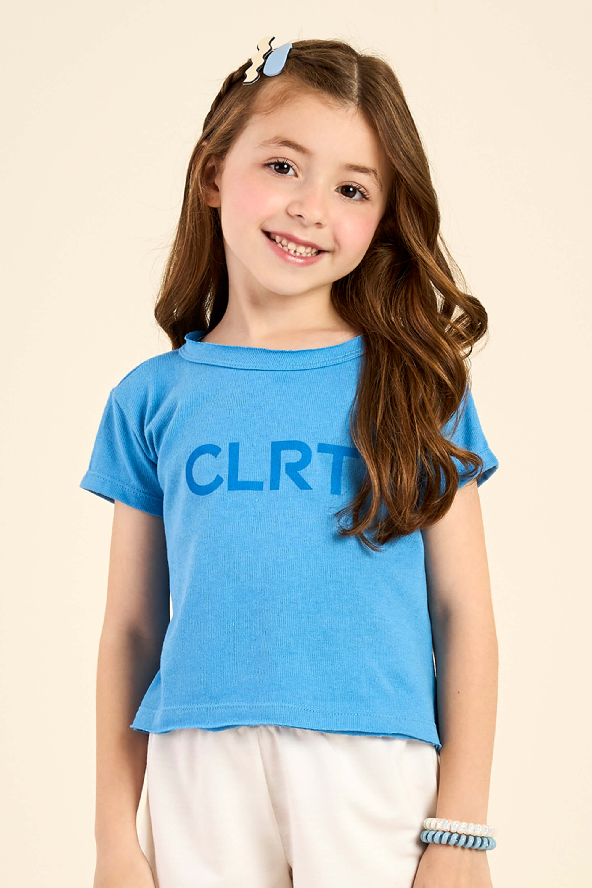 Blusa Infantil Menina Curta Estampada Colorittá