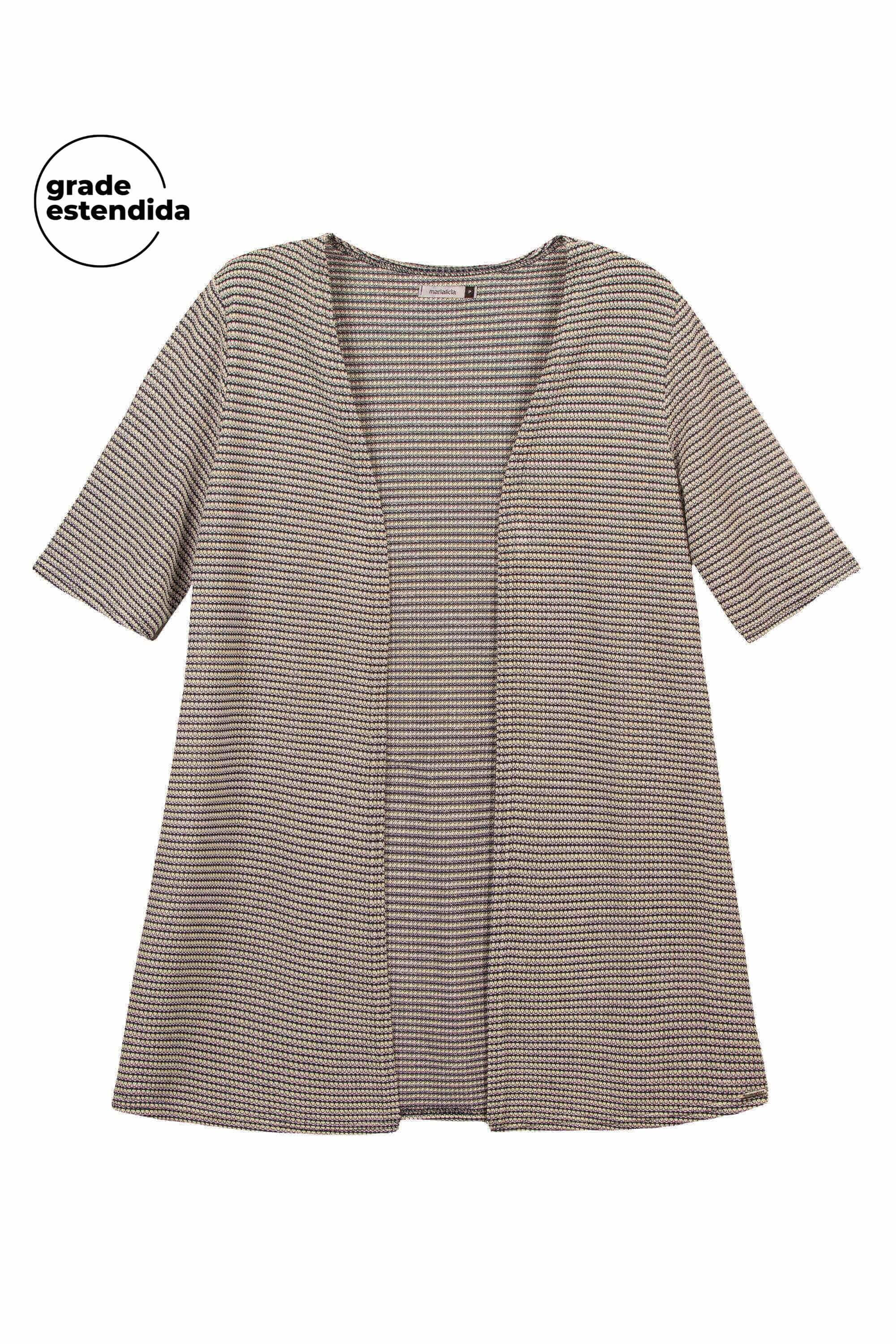 Kimono Feminino Crochê Marialícia Marinho