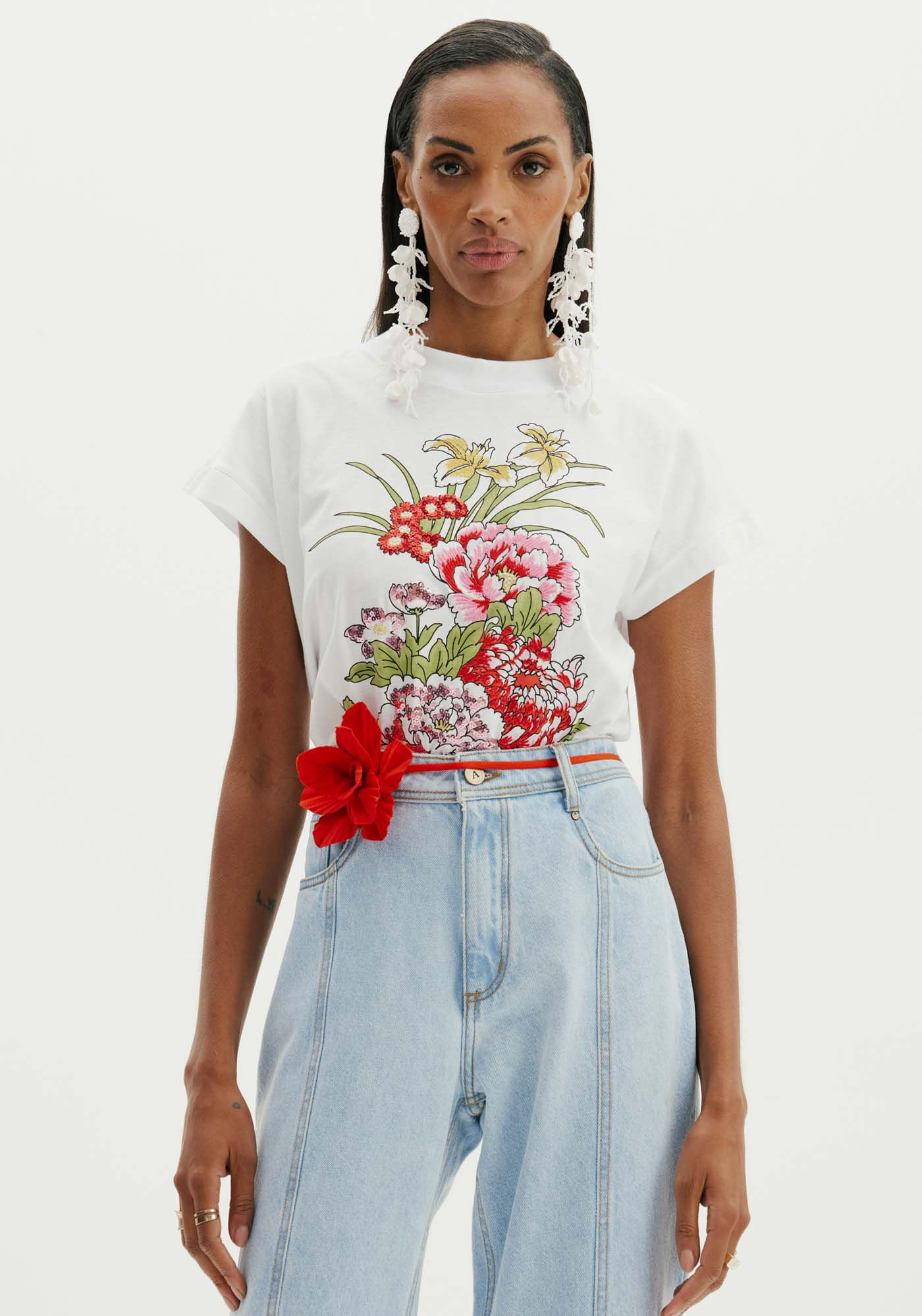 T-Shirt Descolada Branco