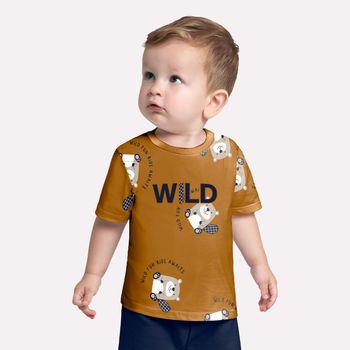 Conjunto Infantil Menino Castores Kyly 1 / Marrom