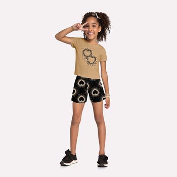 Conjunto Infantil Menina Bordado Kyly 6 / Branco