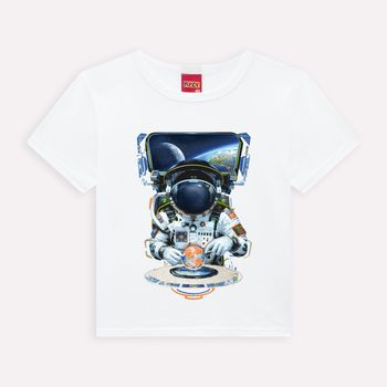 Conjunto Infantil Menino Astronauta Kyly 6 / Branco