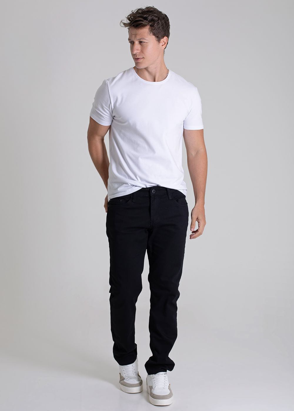 Calça Sarja Sawary Slim - 279828