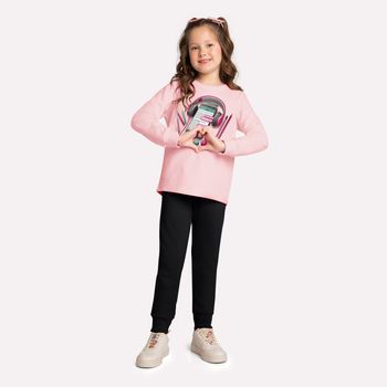 Conjunto Infantil Menina Estampa Kyly 4 / Off White