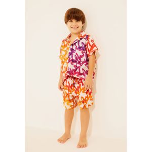 Camisa Infantil Manga Curta Coqueiro Color