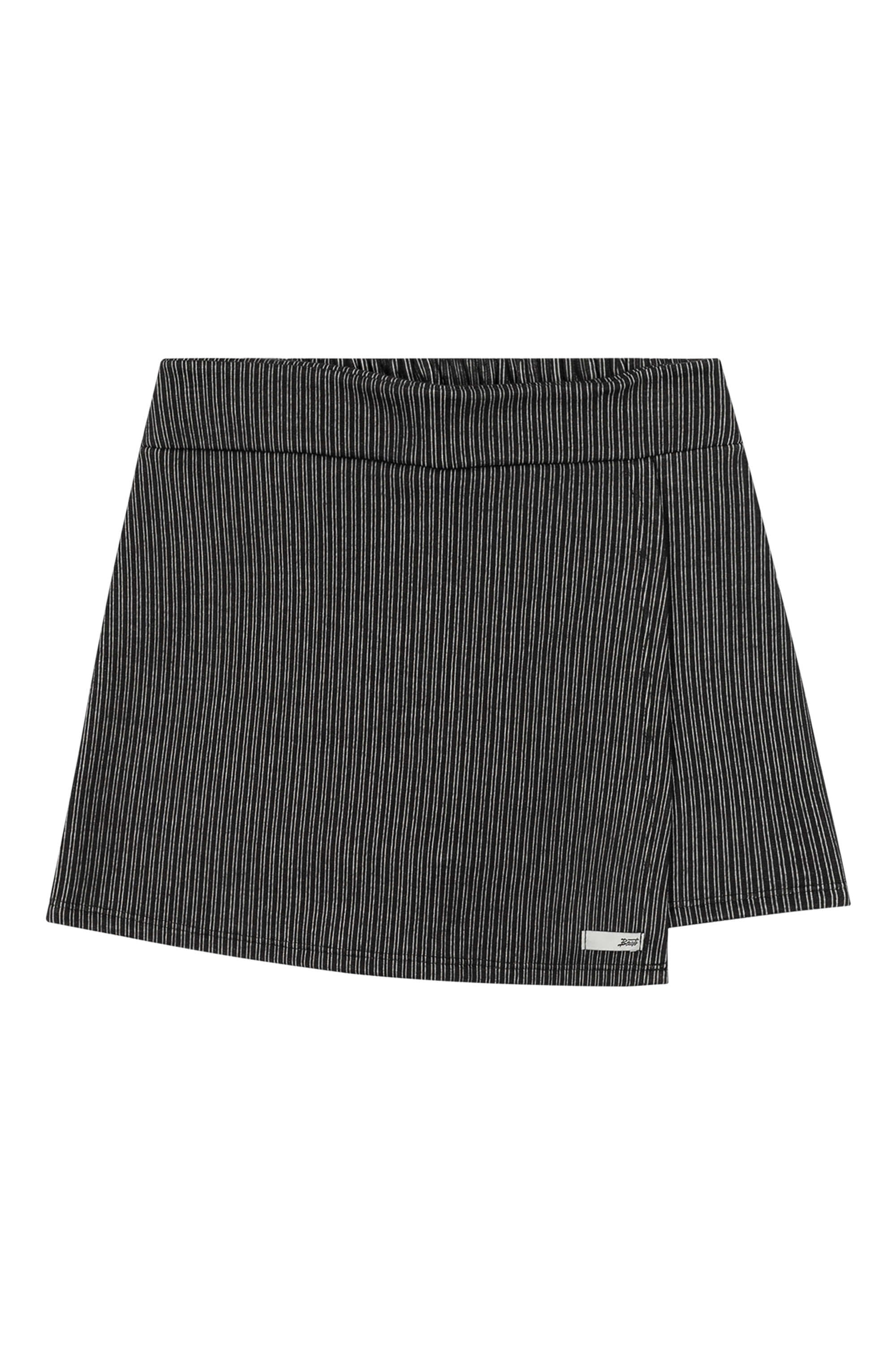 Short Saia Juvenil Menina Moletom Beats Preto