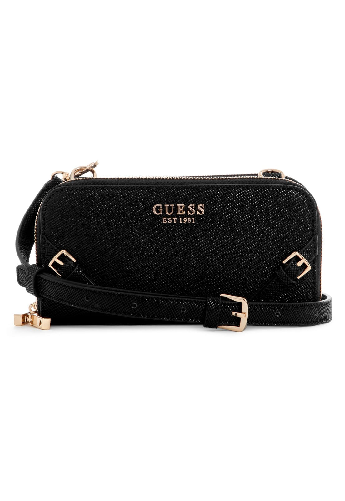 Bolsa Mini Bramina Crossbody Organizer Preto