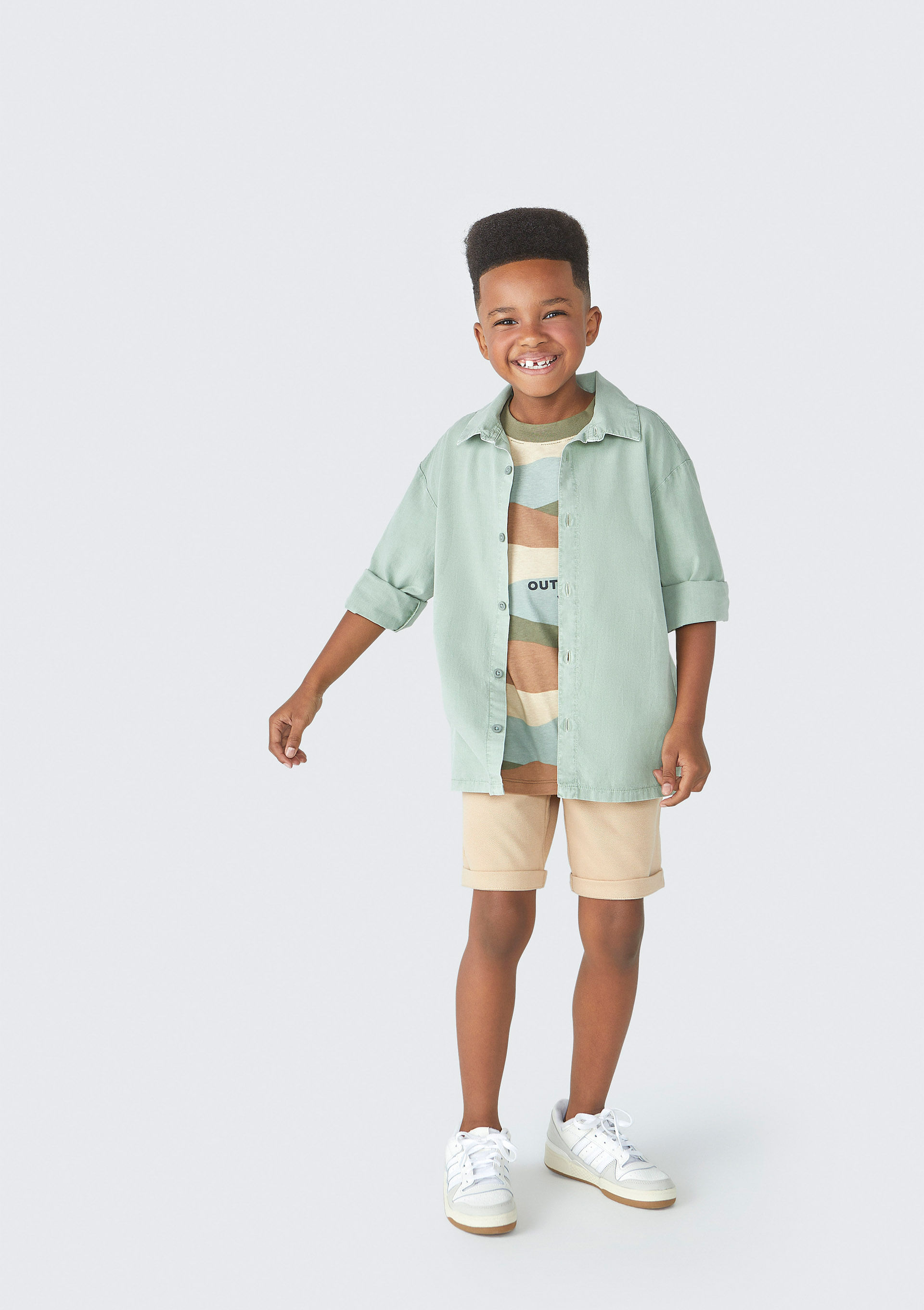 Bermuda Infantil Menino Reta