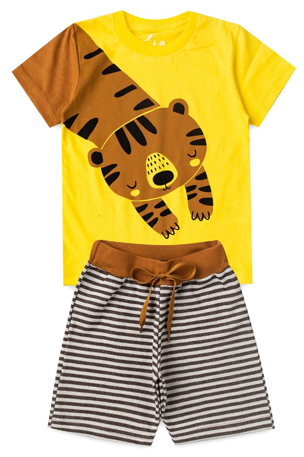 Conjunto Infantil Menino Verão Tigre Kangulu