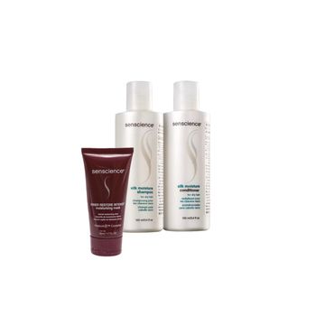 Kit Senscience Silk Moisture Inner Restore Intesif  Mini Trio (3 Produtos)
