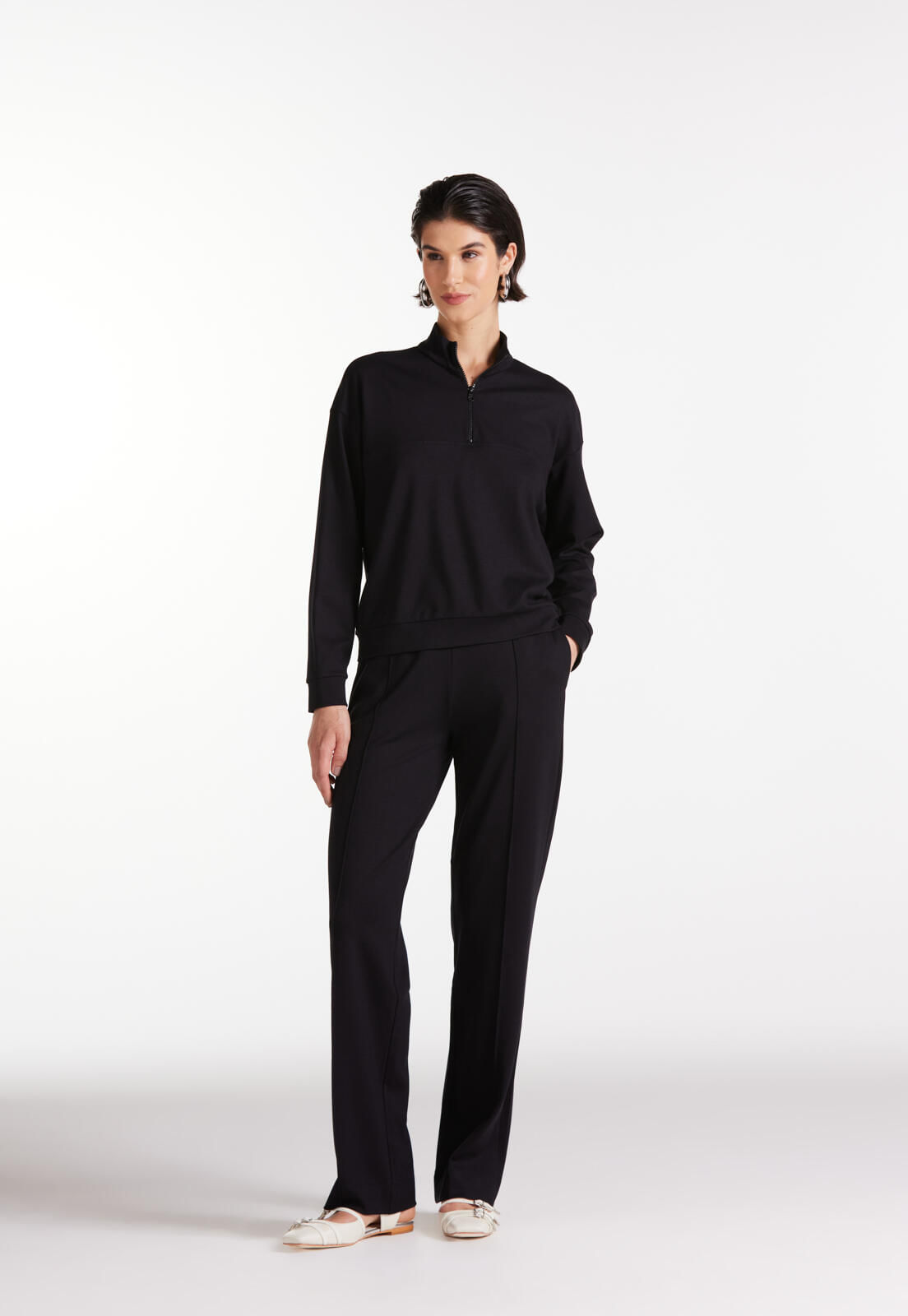 CALÇA COMFY COM NERVURA TRAYMON