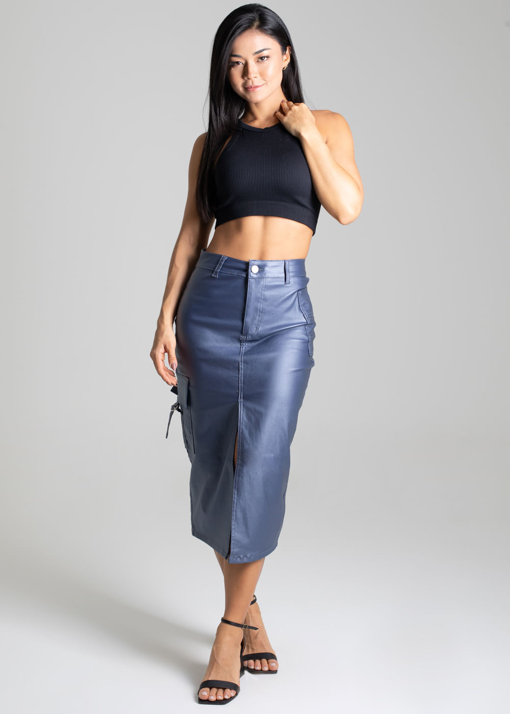 Saia Resinada Sawary Midi - 277002